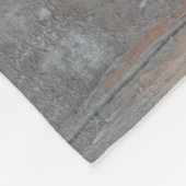 alte Holzplanke Fleecedecke (Ecke)