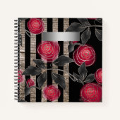 Alte Holzplanken Notizblock (Vorderseite)