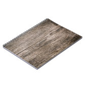 Alte Holzplanken Notizblock (Linke Seite)