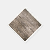 Alte Holzplanken Serviette (Ecke)