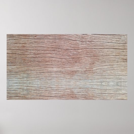 Alte Holzstruktur mit schönen natürlichen Mustern Poster (Vorne)