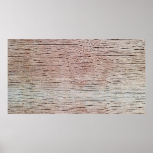 Alte Holzstruktur mit schönen natürlichen Mustern Poster (Vorne)