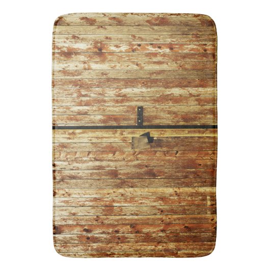 Alte Holztüren Badematte (Vorderseite Vertikal)