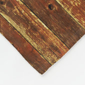 Alte Holztüren Fleecedecke (Ecke)
