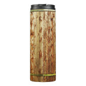 Alte Holztüren Thermosbecher (Rückseite)