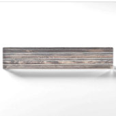 alte Holzwand Namensplakette (Vorderseite)