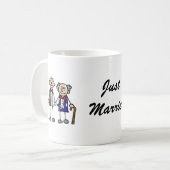 Alte homosexuelle Paare Kaffeetasse (Vorderseite Links)