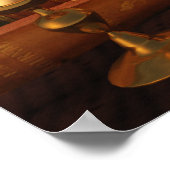 Alte Horizonte drucken Poster (Ecke)