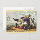 Alte Hummel Postkarte (Vorne/Hinten)