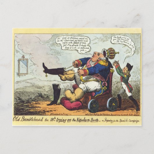 Alte Hummel Postkarte (Vorderseite)