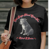 Alte Hunde brauchen auch Liebe, um einen Senior Ad T-Shirt
