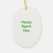 Alte Hunde sind die besten Hunde Keramik Ornament (Hinten)