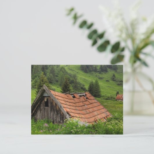 ALTE HUT POSTKARTE (Stehend Vorderseite)