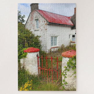 Alte Hütte Carne Wexford Irland. Jigsaw Puzzle