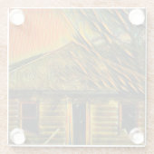 Alte Hütte Untersetzer (Rückseite)