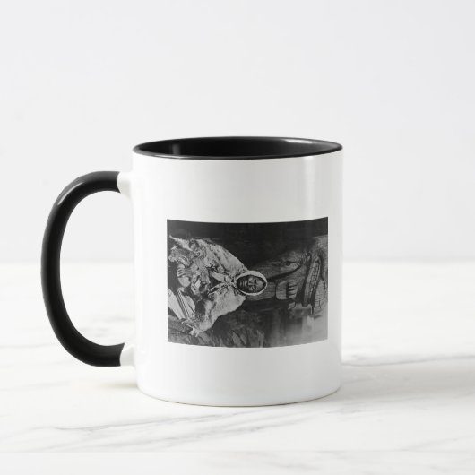 Alte indische Hexendoktorin in Alaska Tasse (Links)
