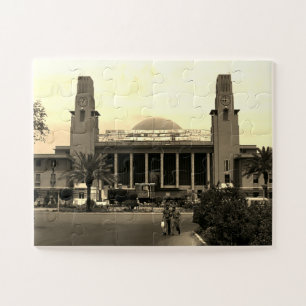 Alte irakische Bahnstation Bagdad Puzzle