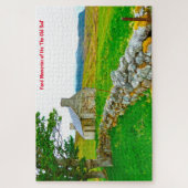 Alte irische Hütte Galway Irland. Jigsaw Puzzle (Vertikal)