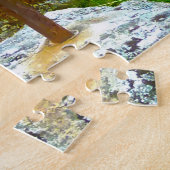 Alte irische Hütte Galway Irland. Jigsaw Puzzle (Seite)