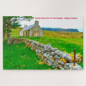 Alte irische Hütte Galway Irland. Jigsaw Puzzle (Horizontal)