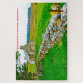 Alte irische Hütte Galway Irland. Jigsaw Puzzle (Vertikal)