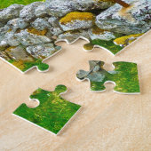 Alte irische Hütte Galway Irland. Puzzle (Seite)