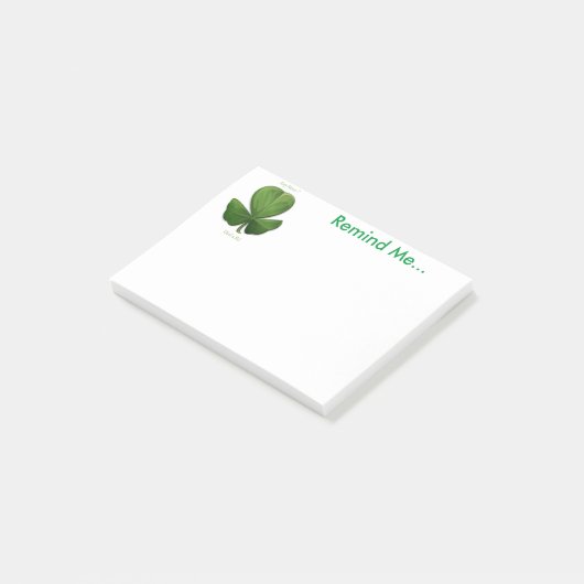 Alte irische Redewendungen. Memo Notes Post-it Klebezettel (angewinkelt)