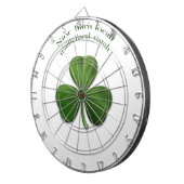 Alte irische Redewendungen über irische Entwurfspr Dartscheibe (Vorderseite rechts)