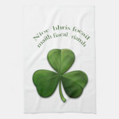 Alte irische Redewendungen über irische Entwurfspr Geschirrtuch (Vertikal)