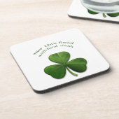 Alte irische Redewendungen über irische Entwurfspr Getränkeuntersetzer (Linke Seite)