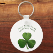 Alte irische Redewendungen über irische Entwurfspr Schlüsselanhänger (Vorderseite)