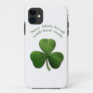 Alte irische Sprüche auf irischen Designprodukten Case-Mate iPhone Hülle
