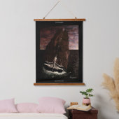 Alte Ironseite Wandteppich Mit Holzrahmen (Schlafzimmer)