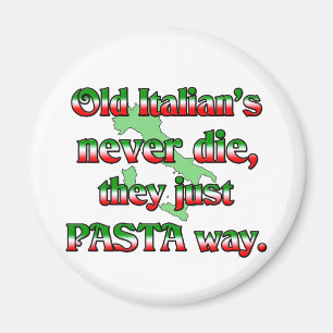 Alte Italiener die nie Magnet