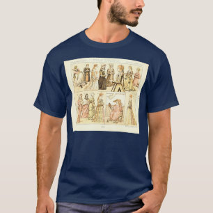Alte italienische Mode und Lifestyle 16. Jahrhunde T-Shirt