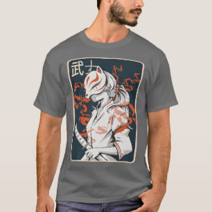 Alte Japanisch Samurai Ancient Female Japanisch  T-Shirt