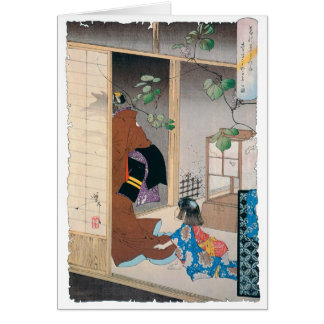 Alte japanische Dämon-Malerei