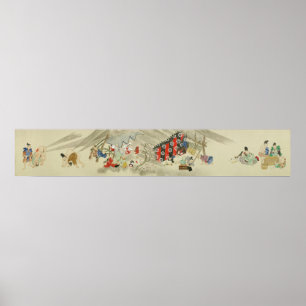 Alte japanische Furz Schlacht - Zweite Rolle Poster