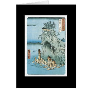 Alte japanische Kunst-Karte