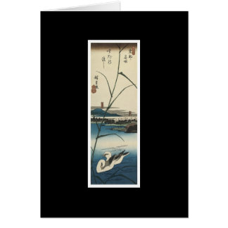 Alte japanische Kunst-Karte