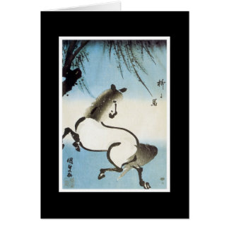 Alte japanische Kunst-Karte