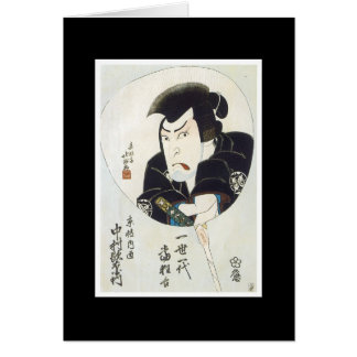 Alte japanische Kunst-Karte