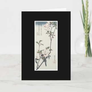 Alte japanische Kunst-Karte Karte