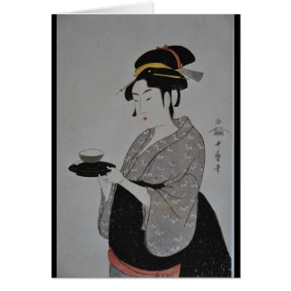Alte japanische Malerei circa 1793