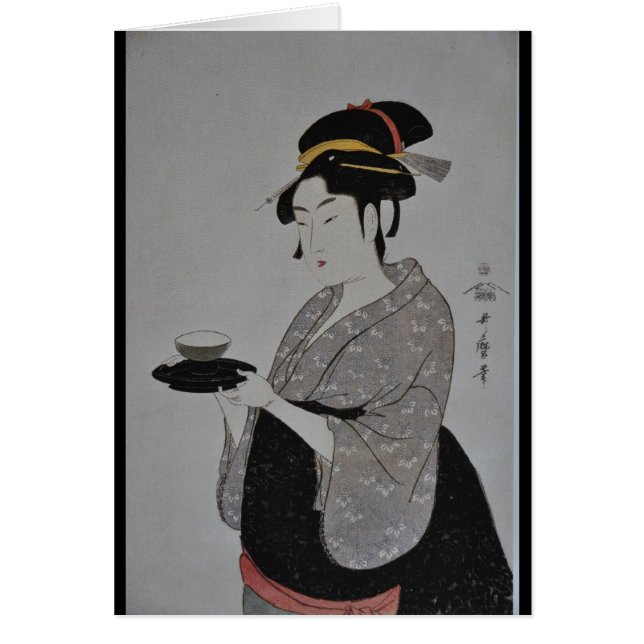 Alte japanische Malerei circa 1793 (Vorne)