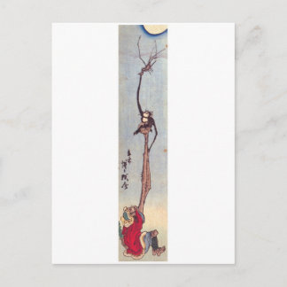 Alte japanische Malerei Postkarte