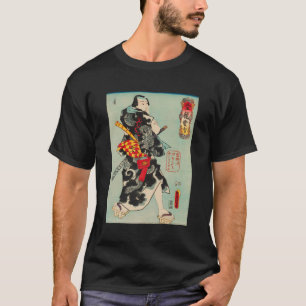 Alte japanische Samurai Ukiyo-E Print by Mcma T-Shirt