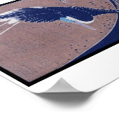 Alte japanische Vogelmalerei, c. 30 Poster (Ecke)