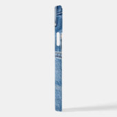 Alte Jeans iPhone Hülle (Rechte Seite)
