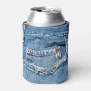 Alte Jeans machen cooleres ein Dosenkühler